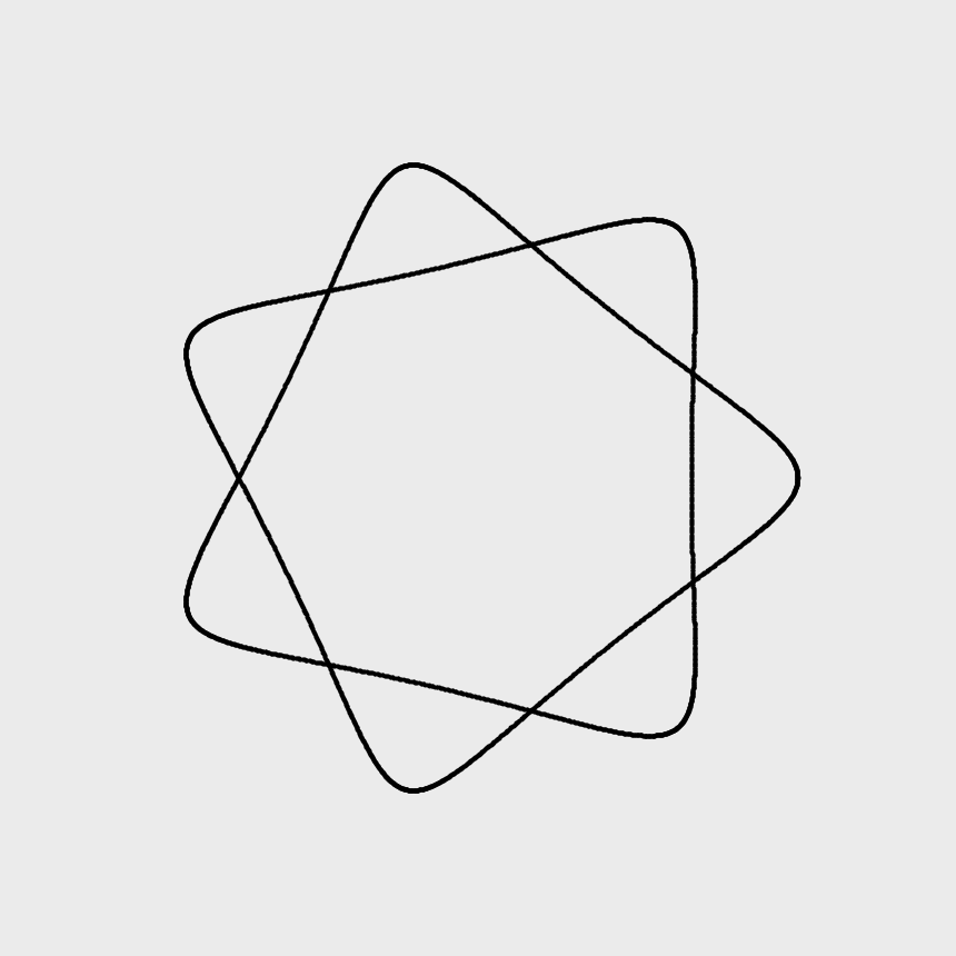 Hypotrochoid (r=3, R=4.2, d=6)