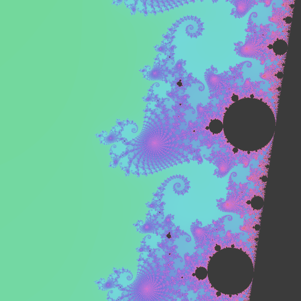 Mandelbrot: seahorse valley